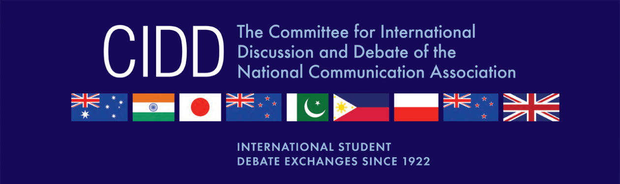 Committee on International Discussion and Debate Committee on International Discussion and Debate